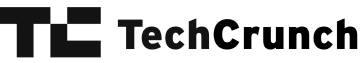 TechCrunch logo in black and white.