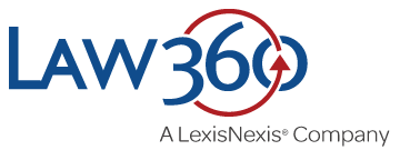 Law360 a LexisNexis Company logo.