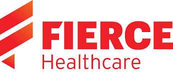 Fierce Healthcare logo in red and white.