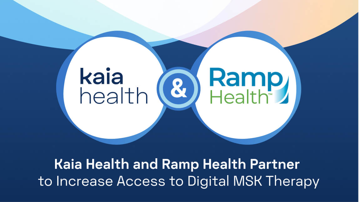 Logos of kaia health and ramp health